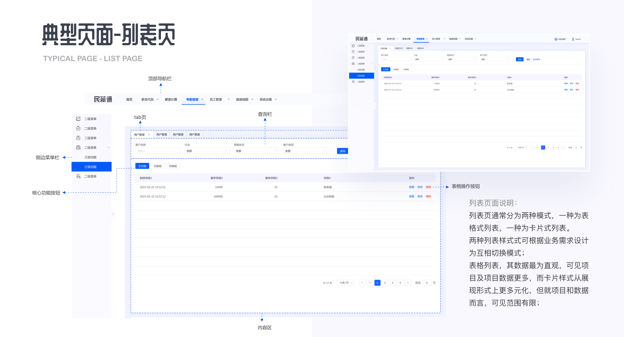 系统全局样式及组件