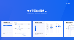 系统全局样式及组件